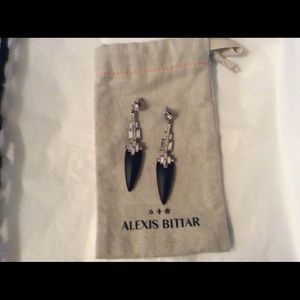 Alexis Bittar Lucite and Crystal Earrings